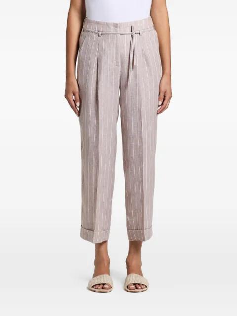 striped-pattern trousers by PESERICO
