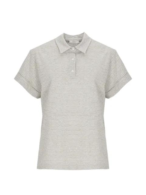 striped polo shirt by PESERICO