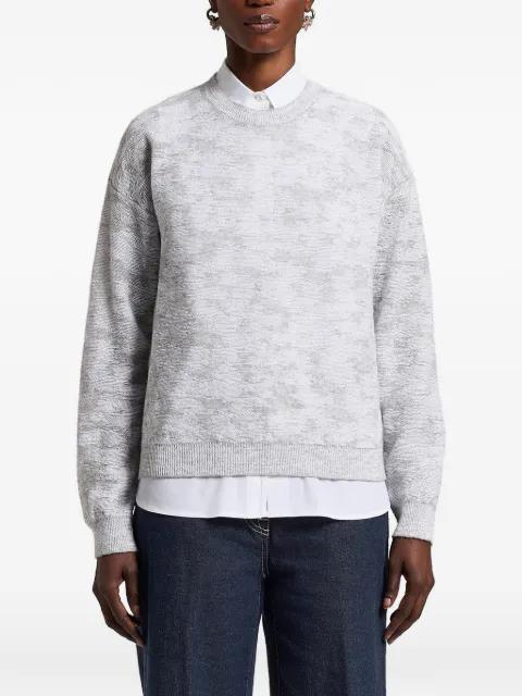 textured sweater by PESERICO
