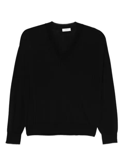 v-neck top by PESERICO