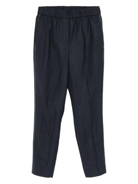 wool-blend trousers by PESERICO
