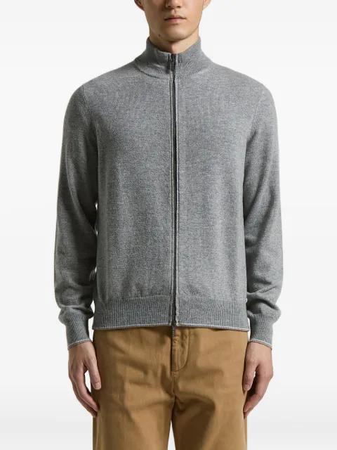 zip-fastening cardigan by PESERICO