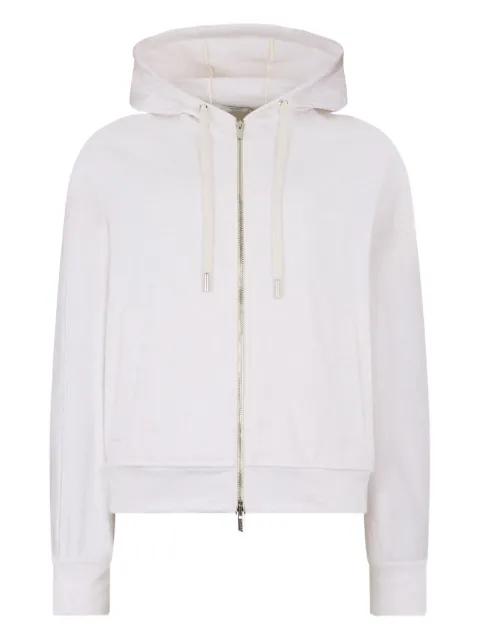 zip-fastening hoodie by PESERICO