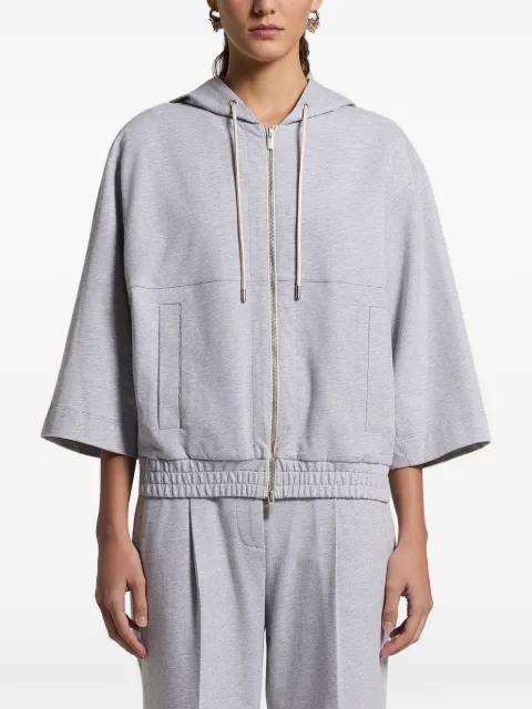 zip hoodie by PESERICO