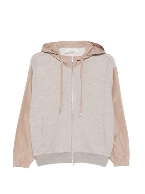 zip-up hoodie by PESERICO