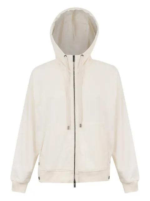 zipped hoodie by PESERICO