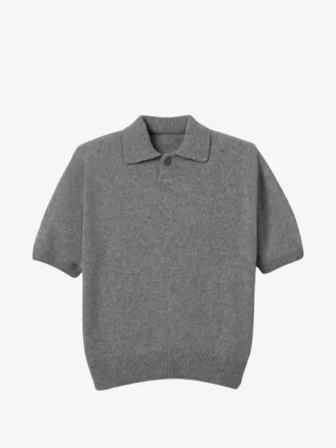 Sharp Line short-sleeve polo top by PETAR PETROV