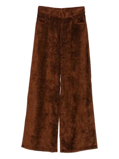 corduroy wide-leg trousers by PETAR PETROV
