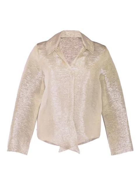 Gabol metallic-effect shirt by PETER COHEN