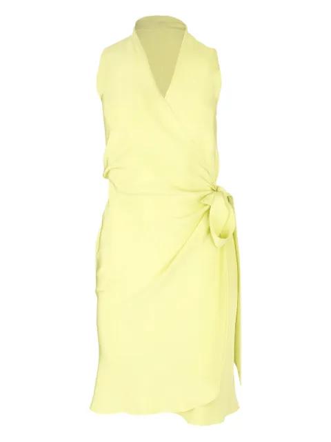 Yard wrap-tie dress by PETER COHEN