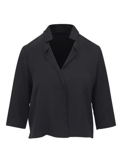 collared-neck top by PETER COHEN