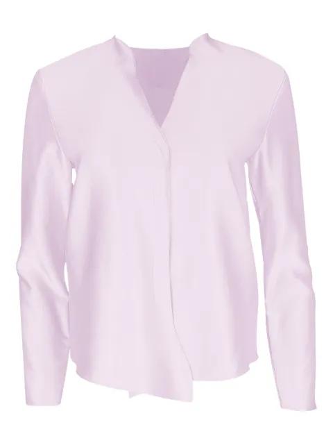 long-sleeve V-neck shirt by PETER COHEN