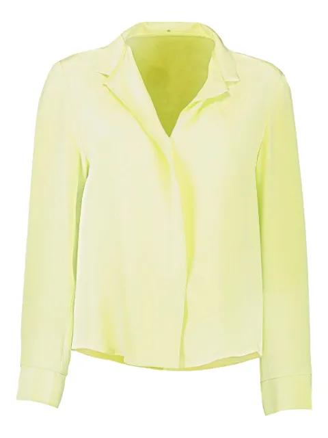 point-collar long-sleeve shirt by PETER COHEN
