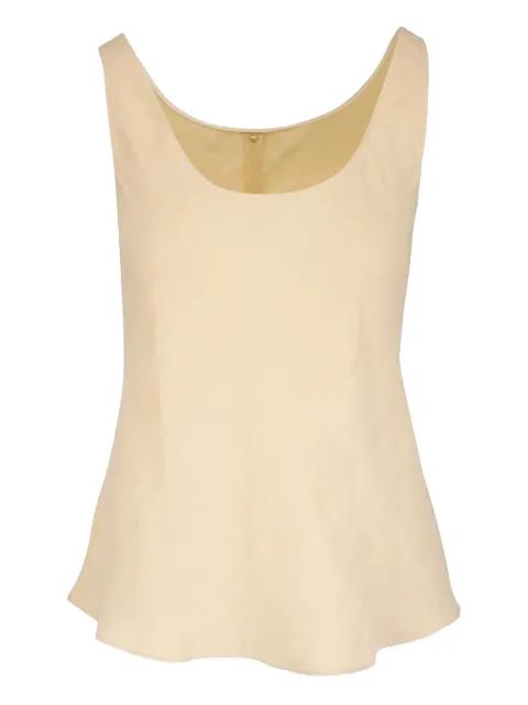 scoop-neck sleeveless top by PETER COHEN