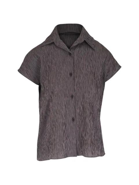 striped short-sleeve blouse by PETER COHEN