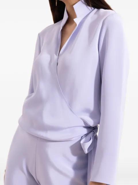wrap blouse by PETER COHEN