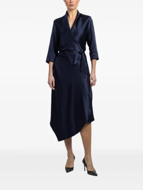 wrap tie dress by PETER COHEN