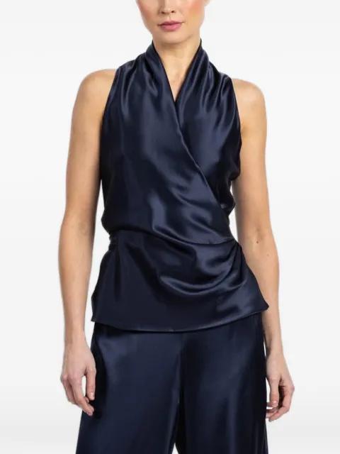 wrap tie top by PETER COHEN