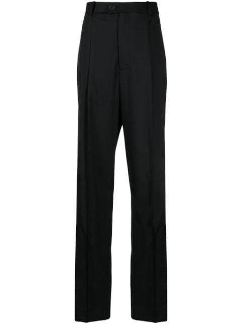 pressed-crease tailored trousers by PETER DO