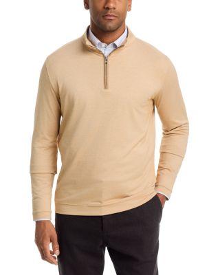 Albatross Pique Quarter Zip Sweater by PETER MILLAR