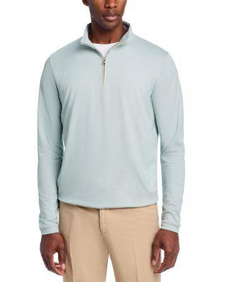 Albatross Pique Quarter Zip Sweater by PETER MILLAR