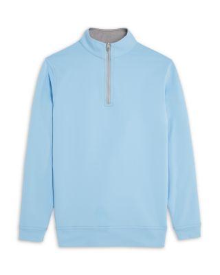 Boys' Perth Youth Quarter Zip Sweater - Little Kid by PETER MILLAR