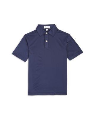 Boys' Solid Youth Performance Jersey Polo - Little Kid by PETER MILLAR