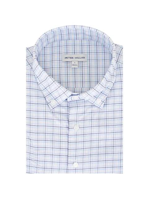 Casey plaid-pattern shirt by PETER MILLAR