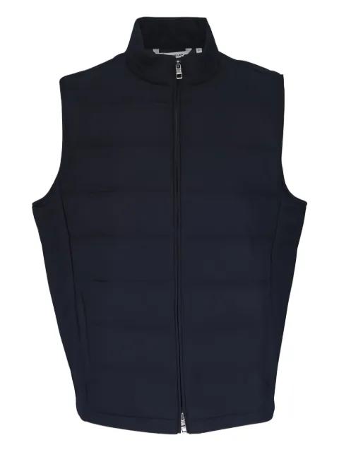 Davos zip-fastening gilet by PETER MILLAR