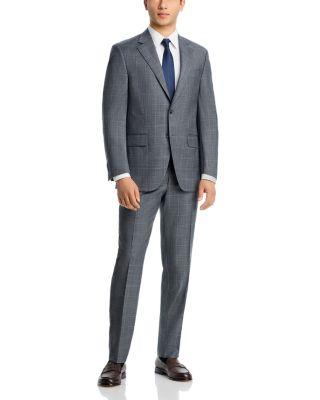 Flynn Melange Windowpane Classic Fit Suit by PETER MILLAR