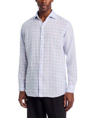 Frisbee Linen Sport Shirt by PETER MILLAR