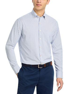 Hamilton Regular Fit Performance Button Down Shirt by PETER MILLAR