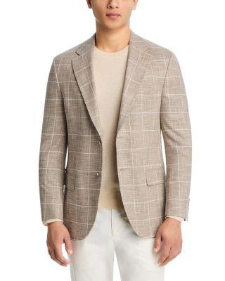 Hyperlight Windowpane Regular Fit Soft Jacket by PETER MILLAR