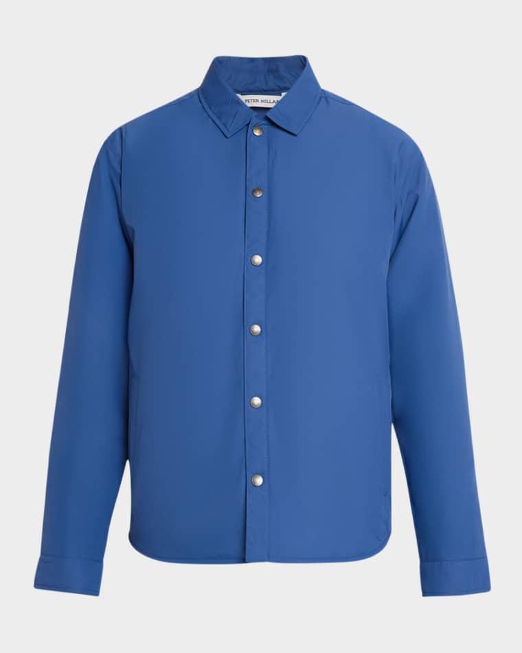 Men's Brighton Wind-Resistant Shirt Jacket by PETER MILLAR
