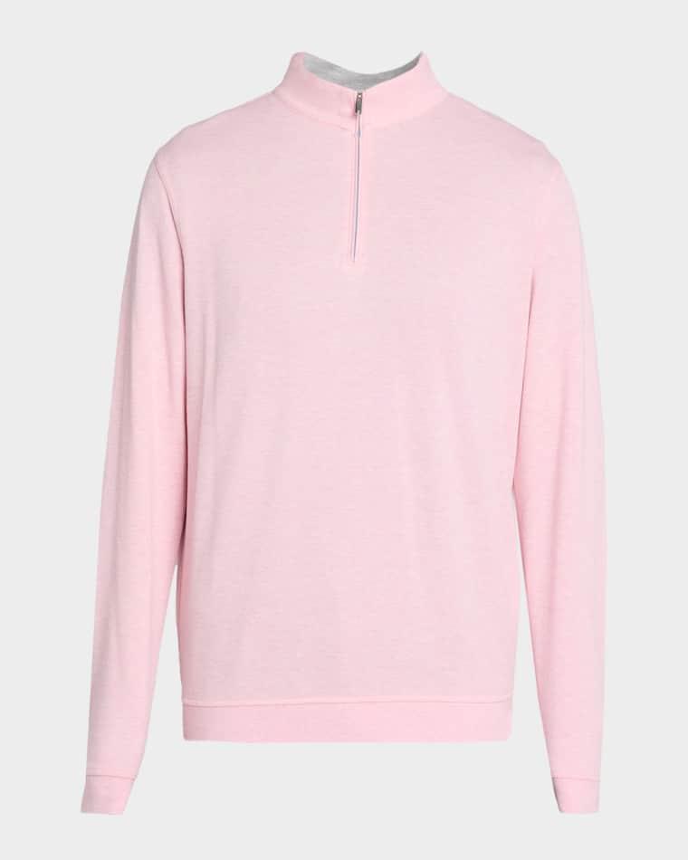 Men's Crown Comfort Quarter-Zip Pullover Sweater by PETER MILLAR