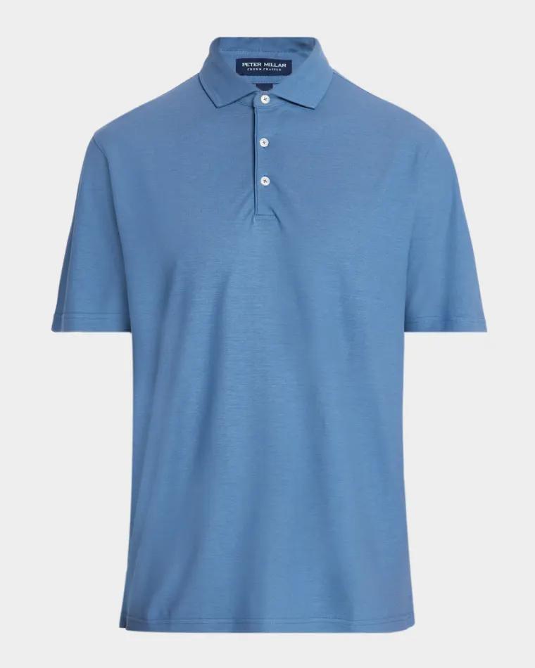 Men's Crown Crafted Cool Cotton Polo Shirt by PETER MILLAR