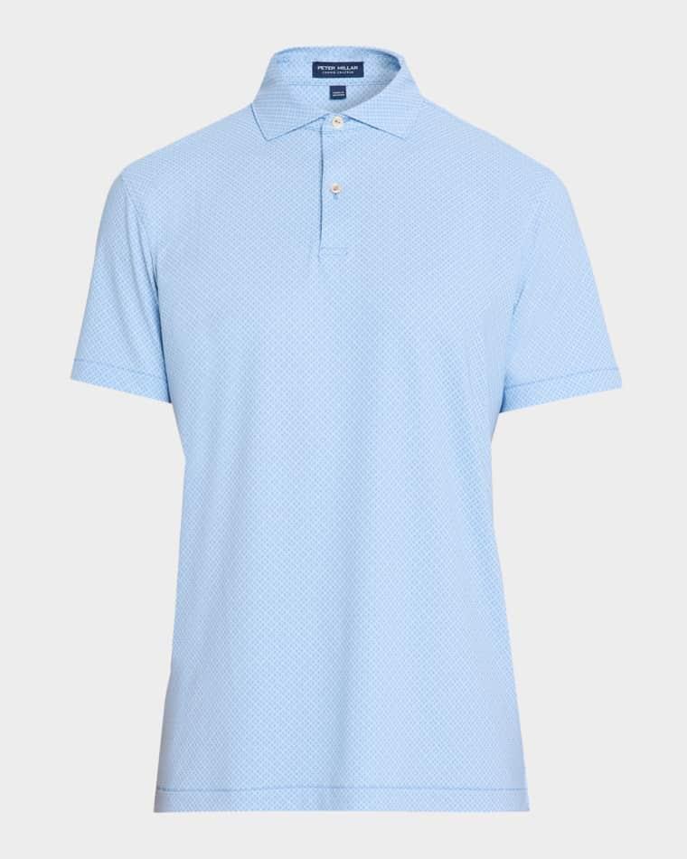 Men's Crown Crafted Granada Performance Jersey Polo Shirt by PETER MILLAR