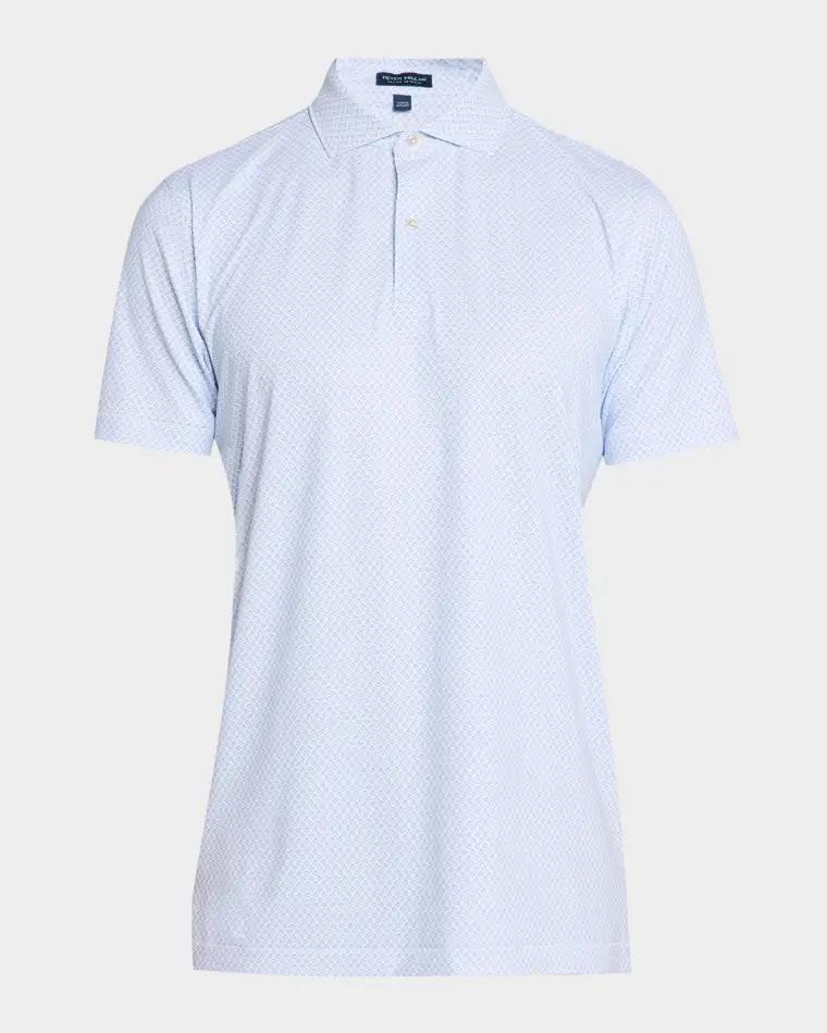 Men's Crown Crafted Mayfield Performance Jersey Polo Shirt by PETER MILLAR