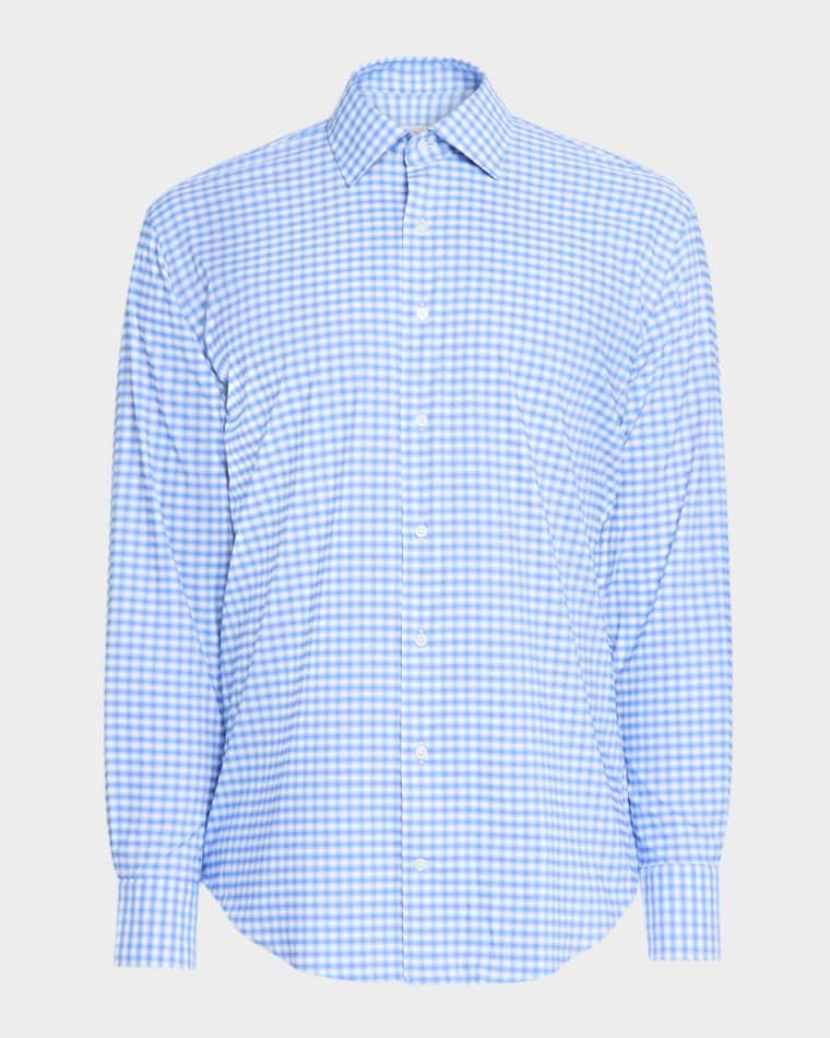 Men's Fairbanks Performance Twill Sport Shirt by PETER MILLAR
