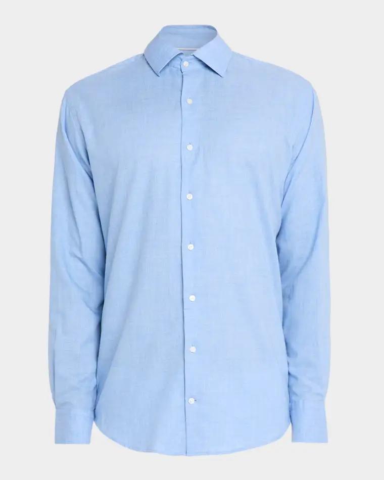Men's Highlands Twill Sport Shirt by PETER MILLAR