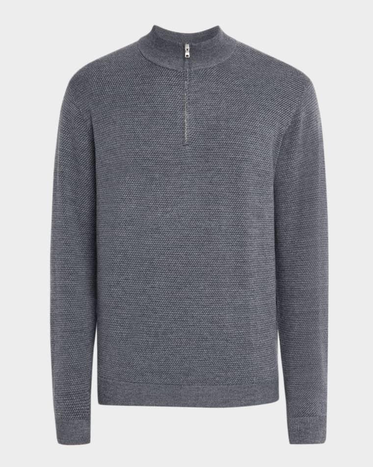 Men's Keene Merino Quarter-Zip Sweater by PETER MILLAR