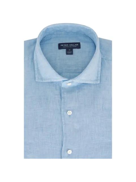 buttoned linen shirt by PETER MILLAR