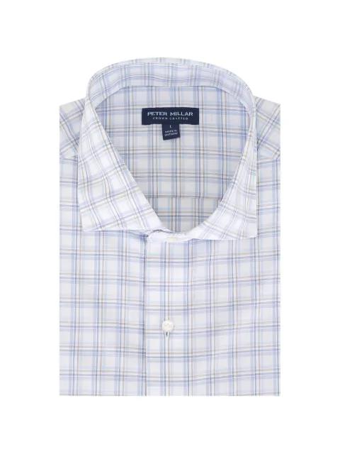 checked-pattern shirt by PETER MILLAR