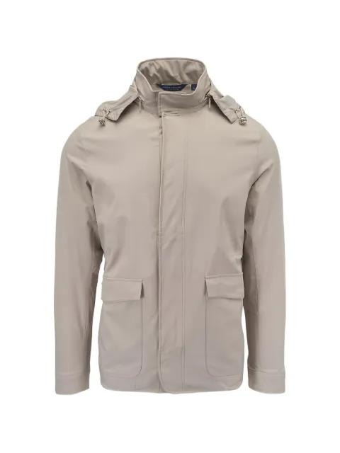 hoodied pocket jacket by PETER MILLAR