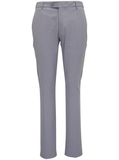 tailored straight-leg trousers by PETER MILLAR