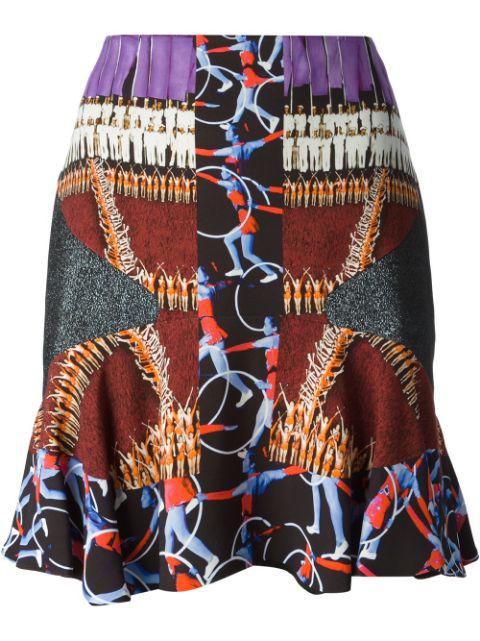 'Ceremony' print skirt by PETER PILOTTO