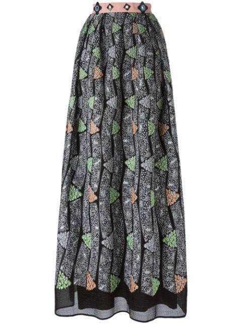 'Kinetic' maxi skirt by PETER PILOTTO
