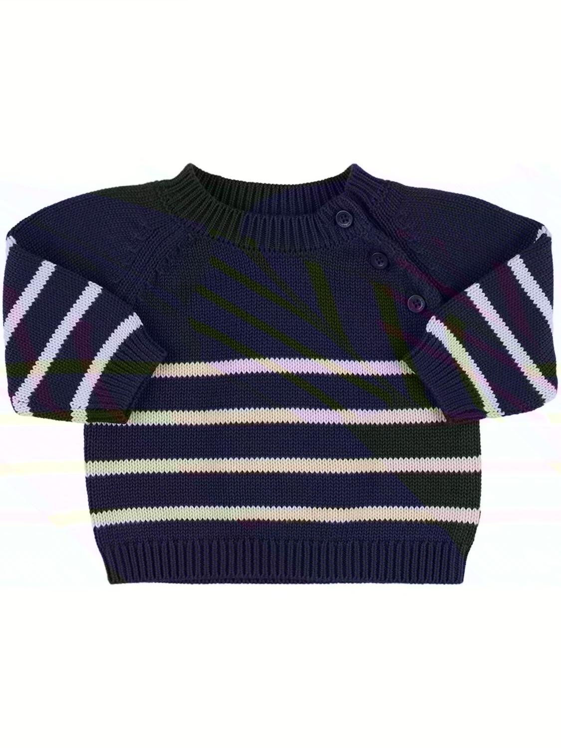 Cotton Knit Sweater by PETIT BATEAU