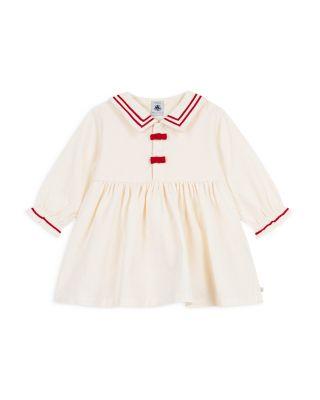 Girls' Cotton Long Sleeve Dress - Baby by PETIT BATEAU