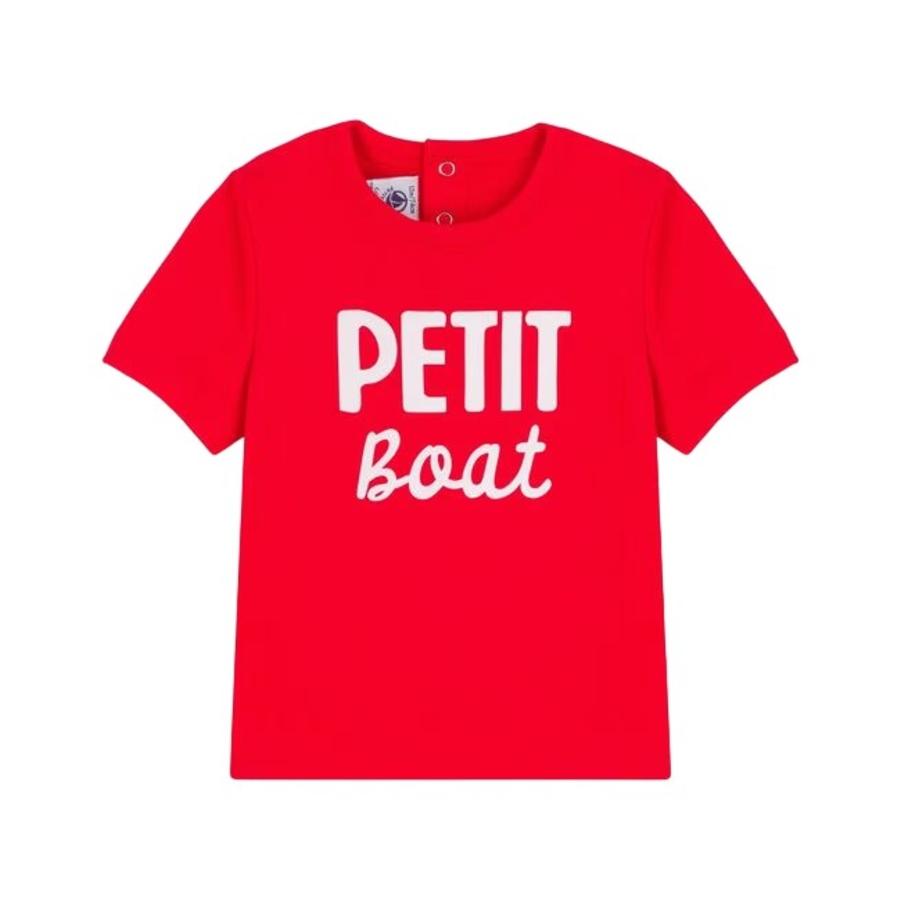 Petit Bateau Kids Motif Design Short Sleeve T-Shirt by PETIT BATEAU